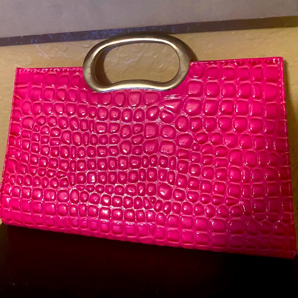 Pink handbag
